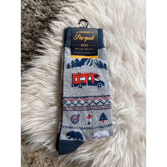 Parquet Christmas socks - Picture 1 of 4